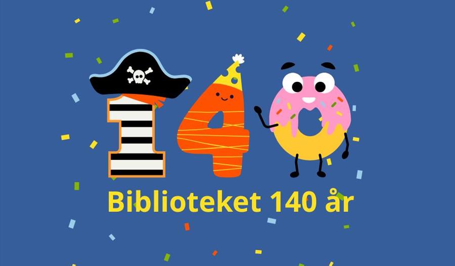 Hurra for biblioteket, 140 år!
