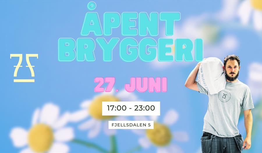 ÅPENT BRYGGERI 27.JUNI