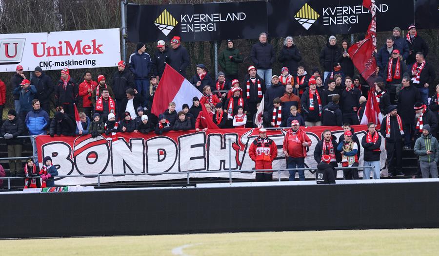 Bilde fra tidligere fotballkamp