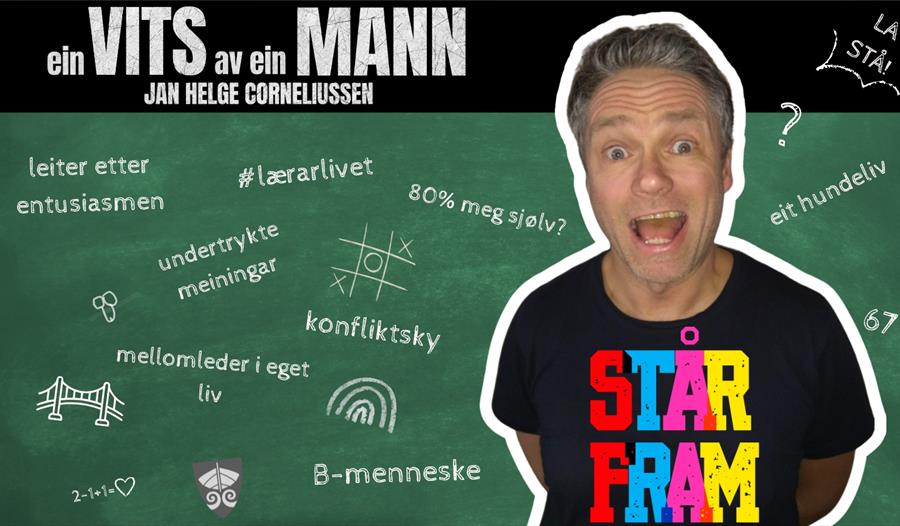 Ein vits av ein Mann