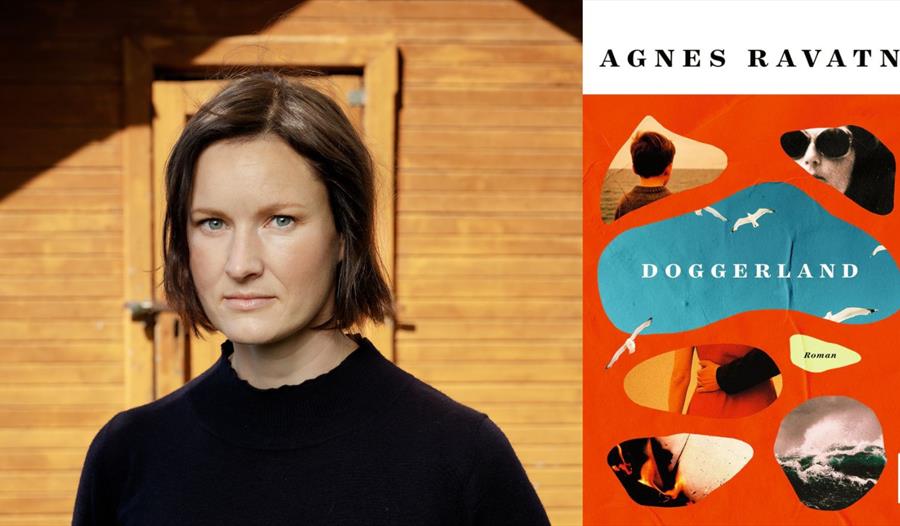 Forfatter Agnes Ravatn og hennes book "Doggerland"