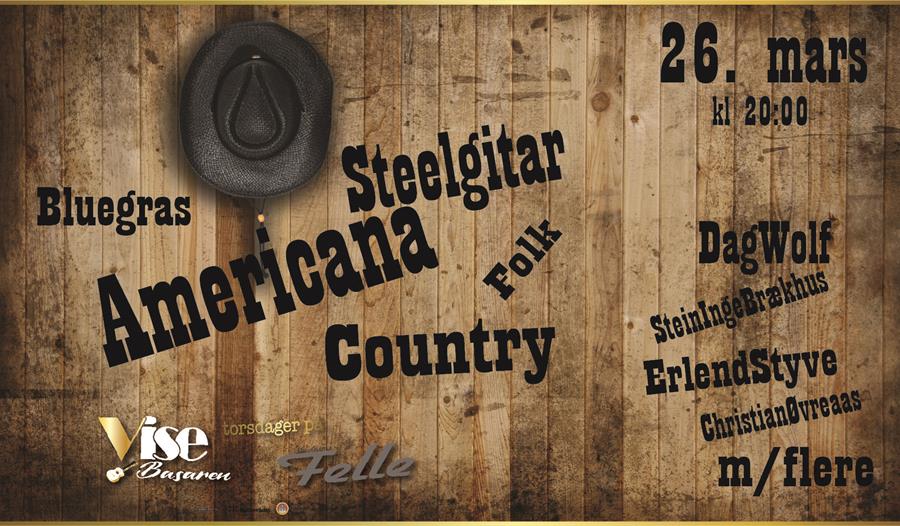 ViseBasaren kjører Americana stil