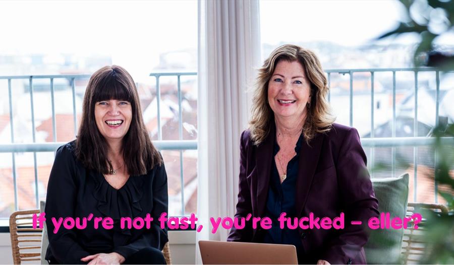 Psykologspesialistene Ane Johnsen og Cecilie Thorsen