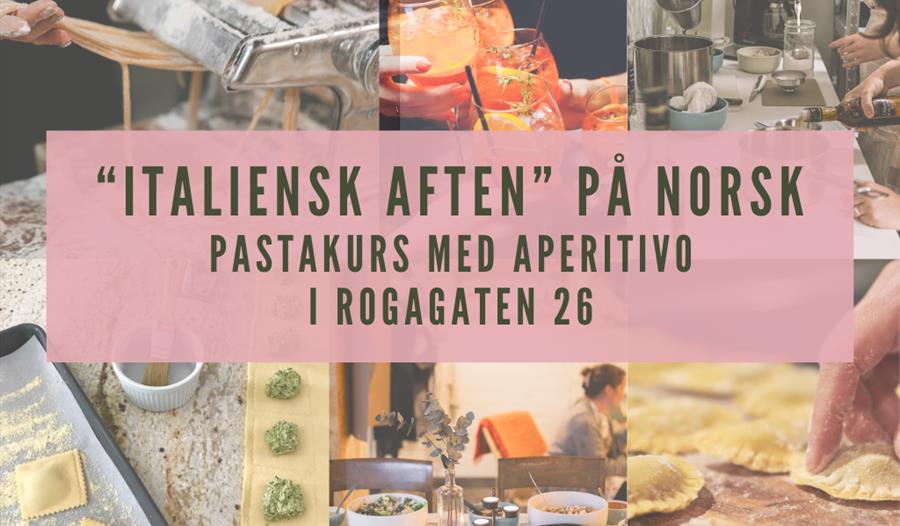Matkurs: "Italiensk aften" på norsk