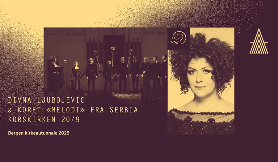 Divna Ljubojević og koret «Melódi»
