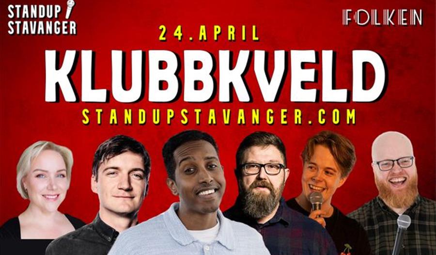 Standup Klubbkveld med Ahmed Mamow