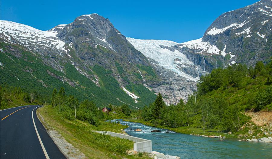 Bøyabreen, Fjærland