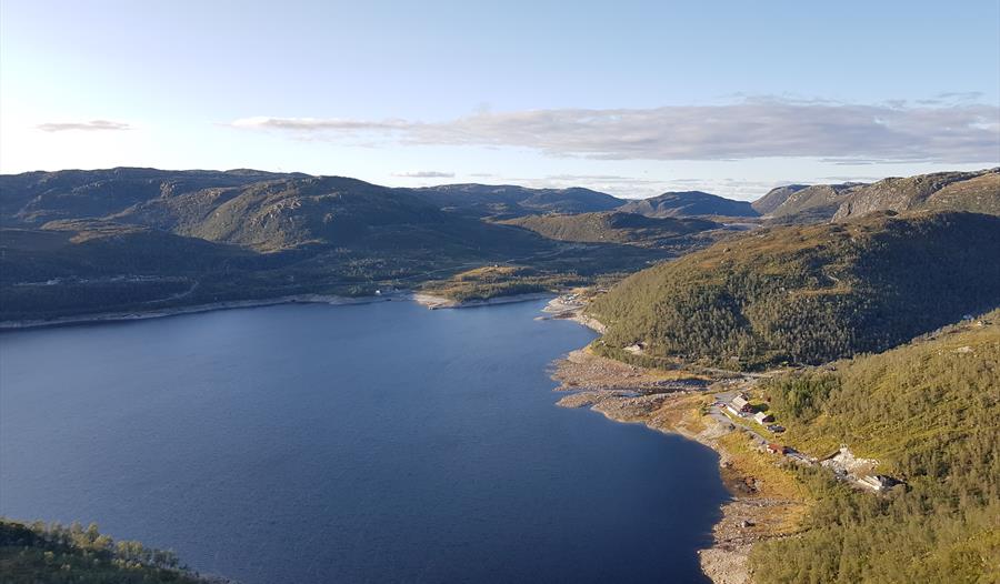Utsikt fra Husefjellet