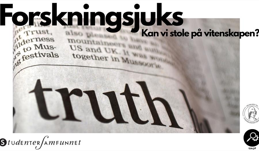 Forskningsjuks - kan vi stole på vitenskapen?