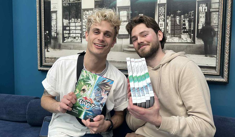 Victor Sotberg og Odin Helgheim holder Edelmot-serie