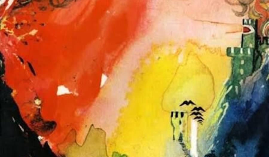 Et fargerikt portrett med mange nyanser.