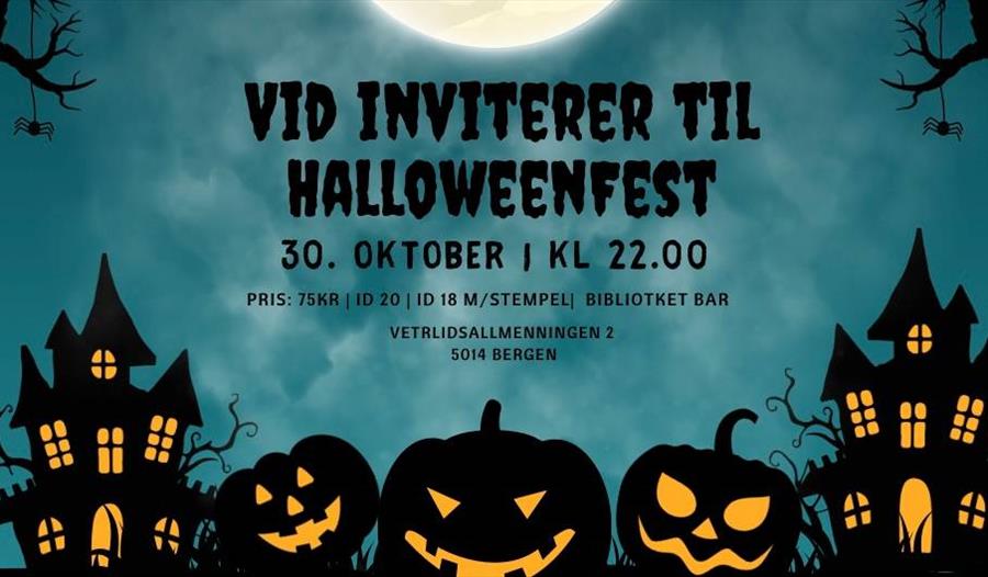Halloween på Biblioteket Bar