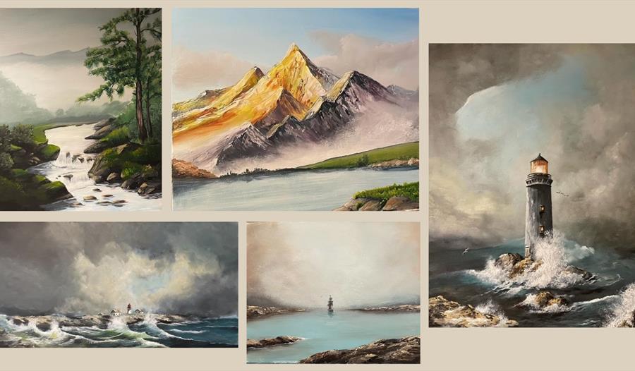 Malerier av Hendrik Fretwurst