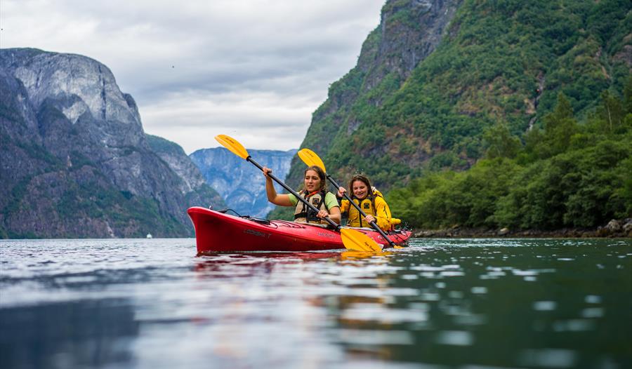 Utleige av kajakk, Flåm