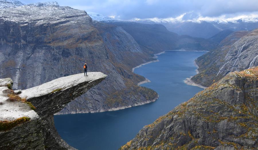 Guidet dagstur til Trolltunga