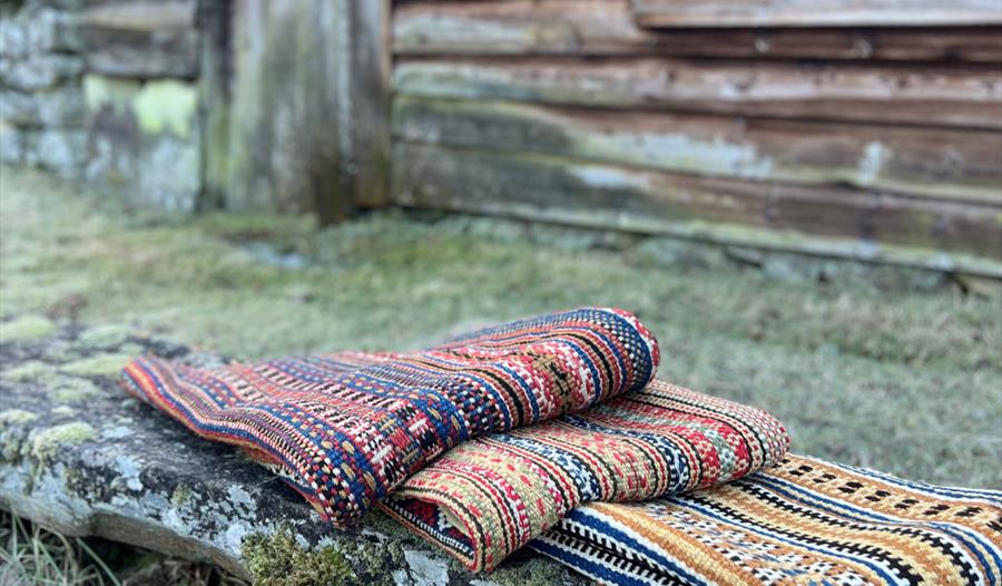 Åkle i museumstunet