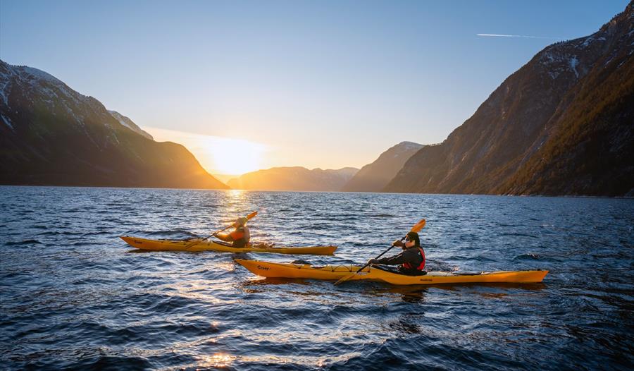 Sea Kayak vinter Årdalstangen