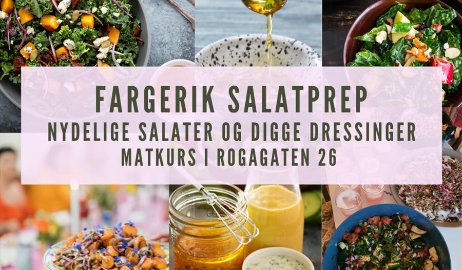 Matkurs: Fargerik salatprep - april