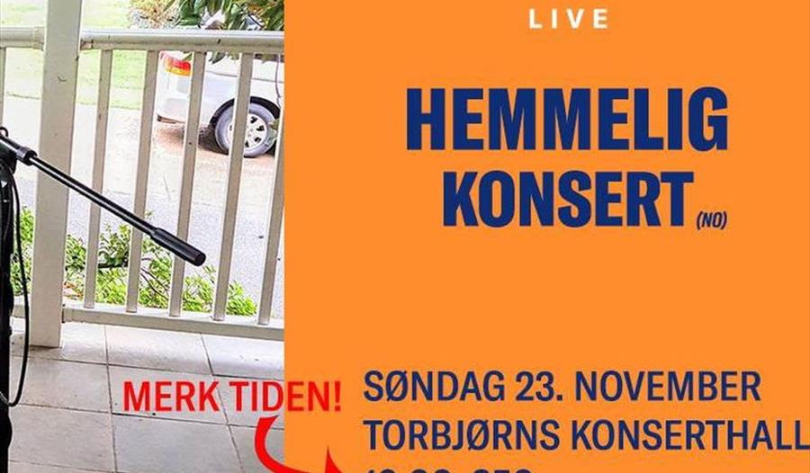 Hemmelig konsert | Torbjørns Konserthall