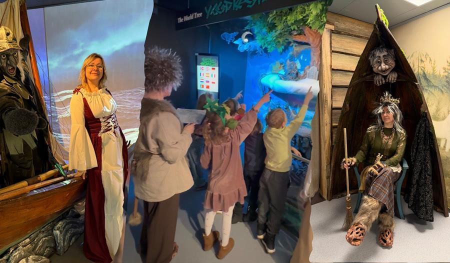 Vårsprell i Trollmuseet