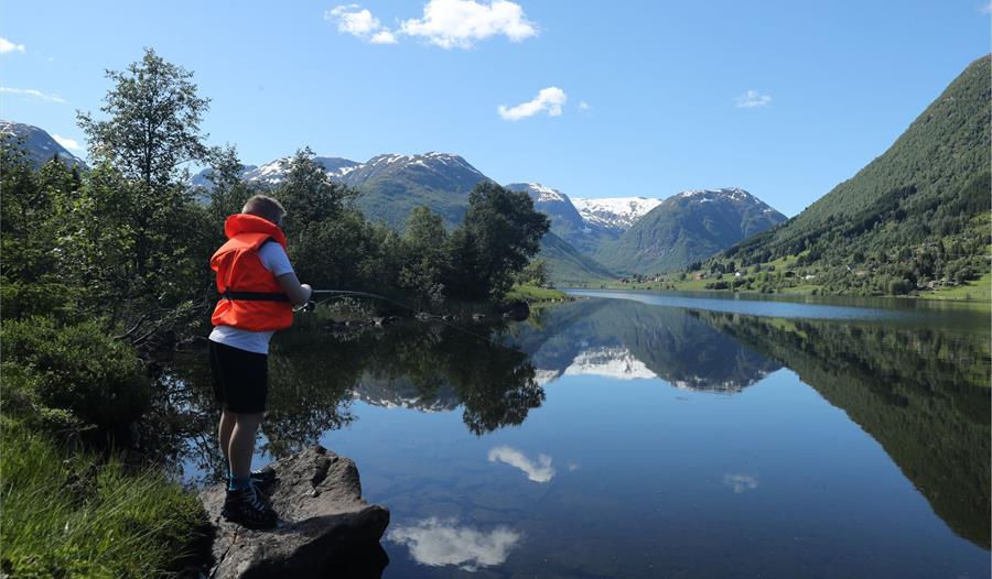 Fiske i Sogndalsdalen