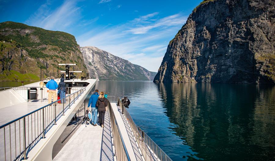 Fjordcruise på Nærøyfjorden