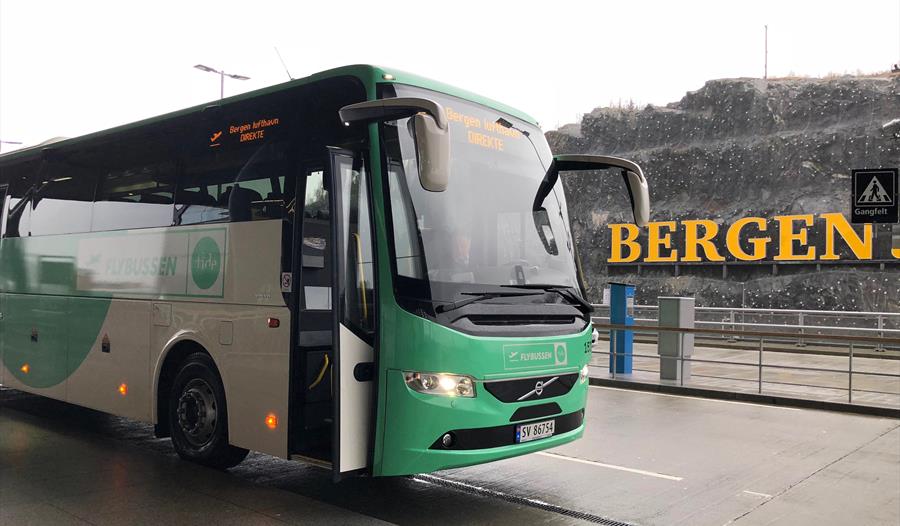 Flybussen på Flesland