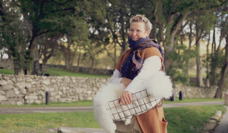 Farmwife at Klostergarden