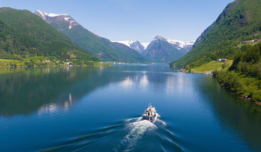 Glaciertour Fjærlandsfjorden
