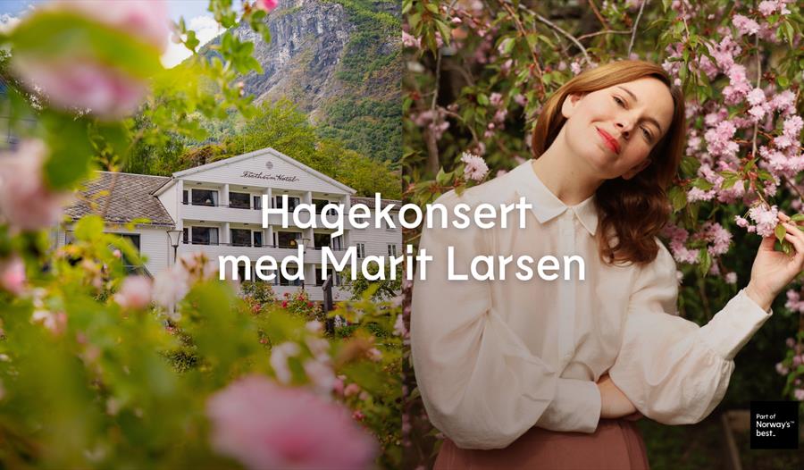 Hagekonsert med Marit Larsen