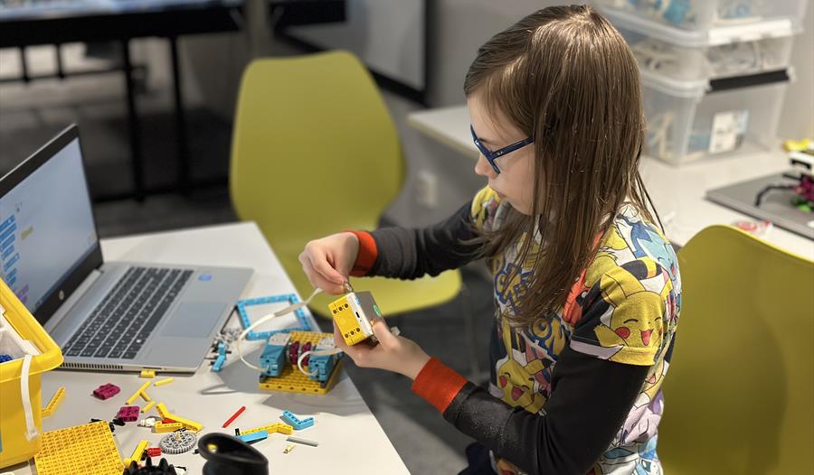 Robotprogrammering i vinterferien