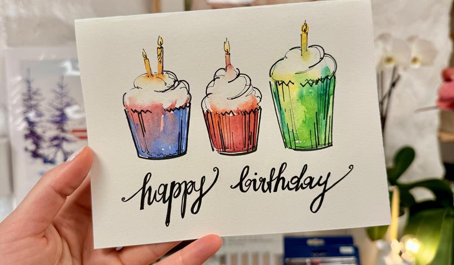 Arrangementet passer for både nybegynnere og de som har malt med akvarell før