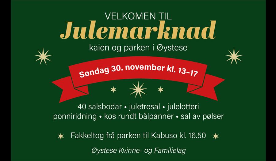 Plakat, julemarknad