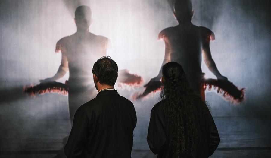 Robert Gabris, «Asylum - a Poem of Unrest», 2024. Bilde fra åpningen.