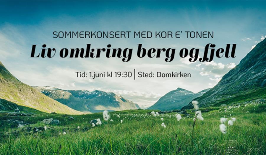 Sommerkonsert med Kor e' tonen