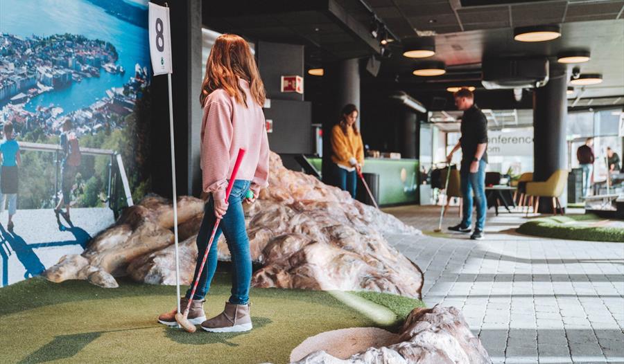 Minigolf i Bergen på Vestkanten