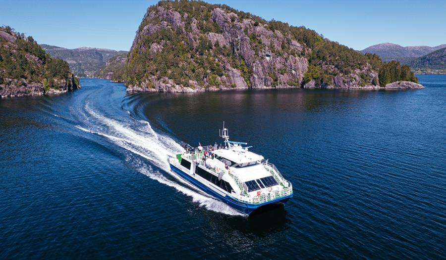 Fjordcruise fra Bergen til Modalen
