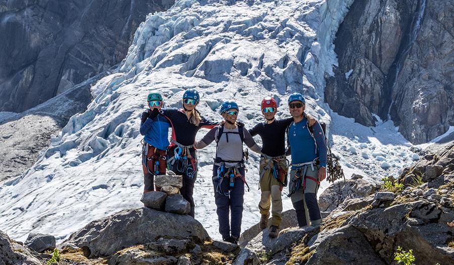 Guida breføring på Buarbreen - Hardanger Breføring