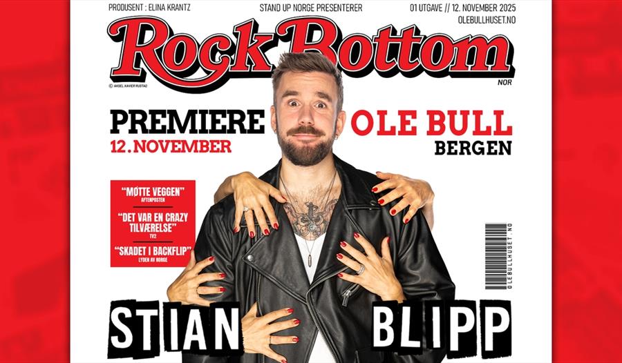 «STIAN BLIPP – ROCK BOTTOM»