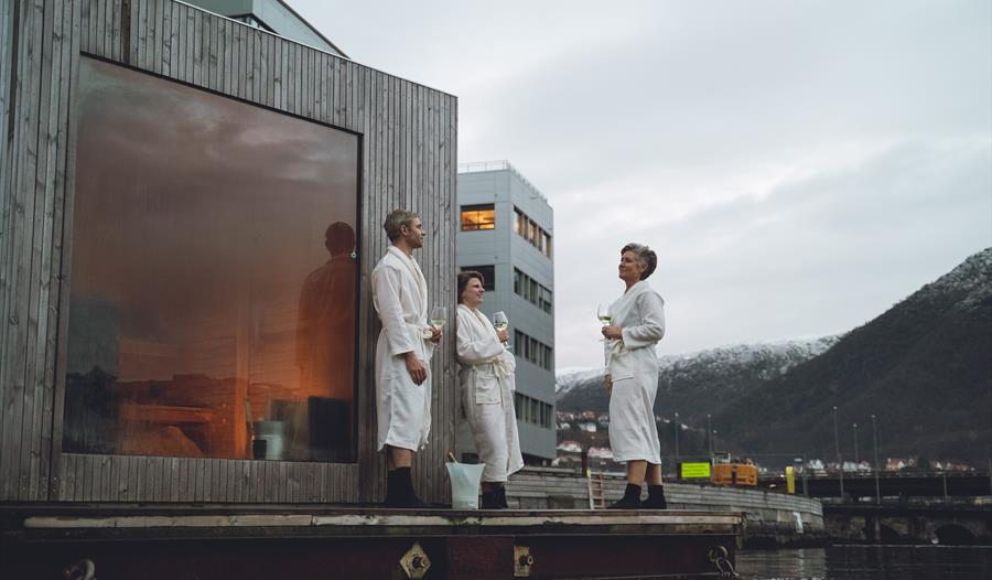 Heit Bergen Sauna as
