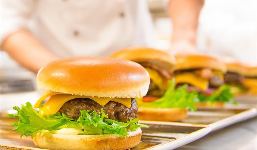 Vågal Burger og gin