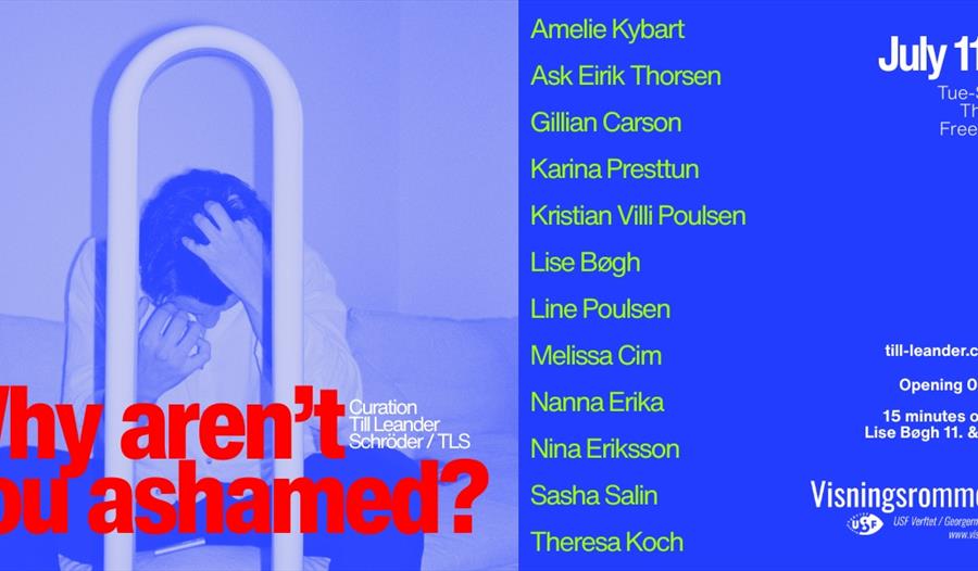 Why aren't you ashamed?