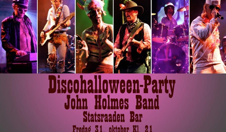 John Holmes Band Discohalloween-Party
