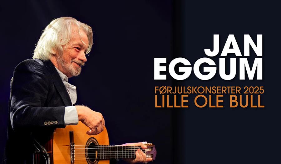 Jan Eggum – Førjulskonserter på Lille Ole Bull