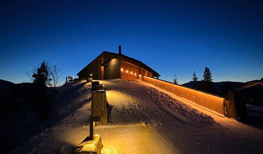 Eit foto av Slottet Sirdal.