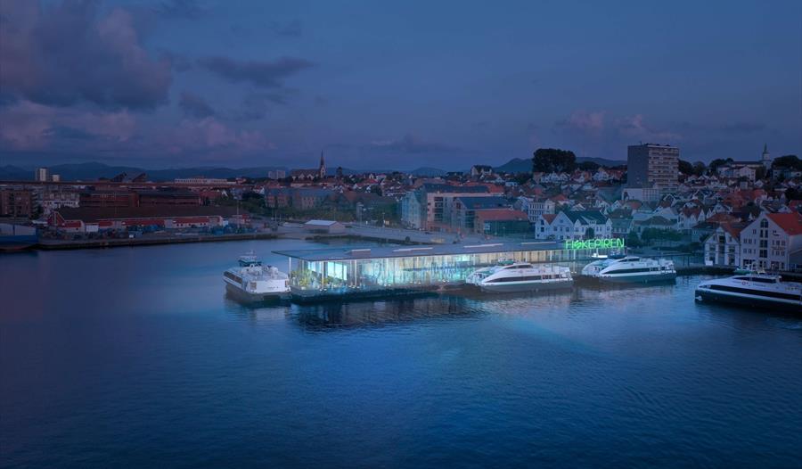 Venue from above Fiskepiren