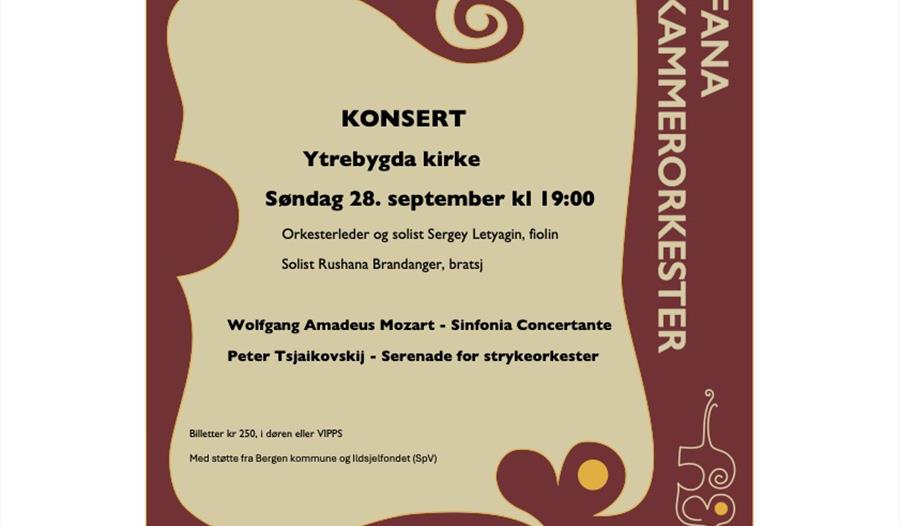 Konsert med Fana kammerorkester