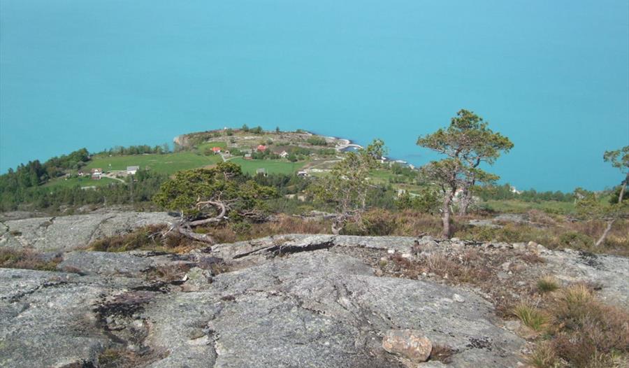 Hammaren sett ovanfrå