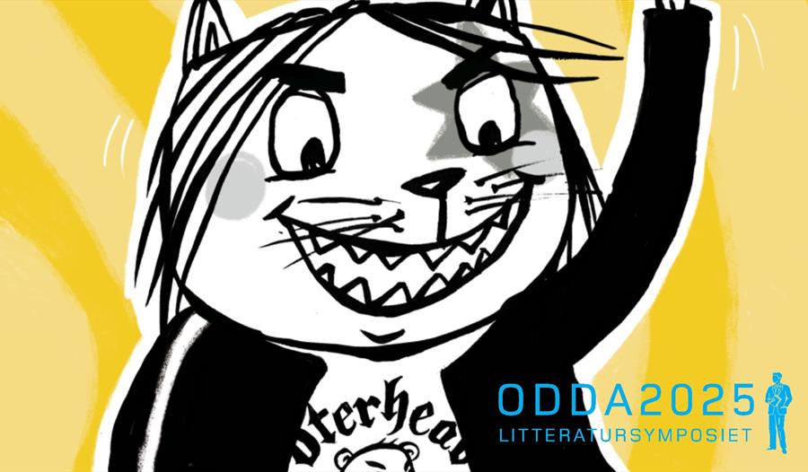 Heavykatten kjem til Litteratursymposiet!