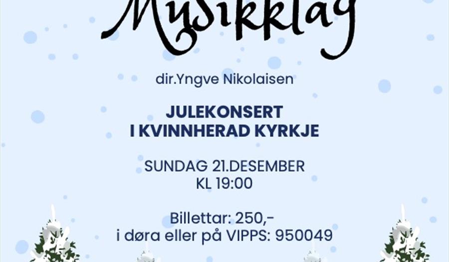 Julekonsertplakat 2025